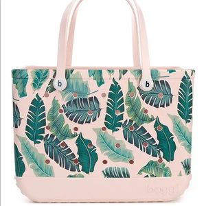 Large palm bogg tote bag